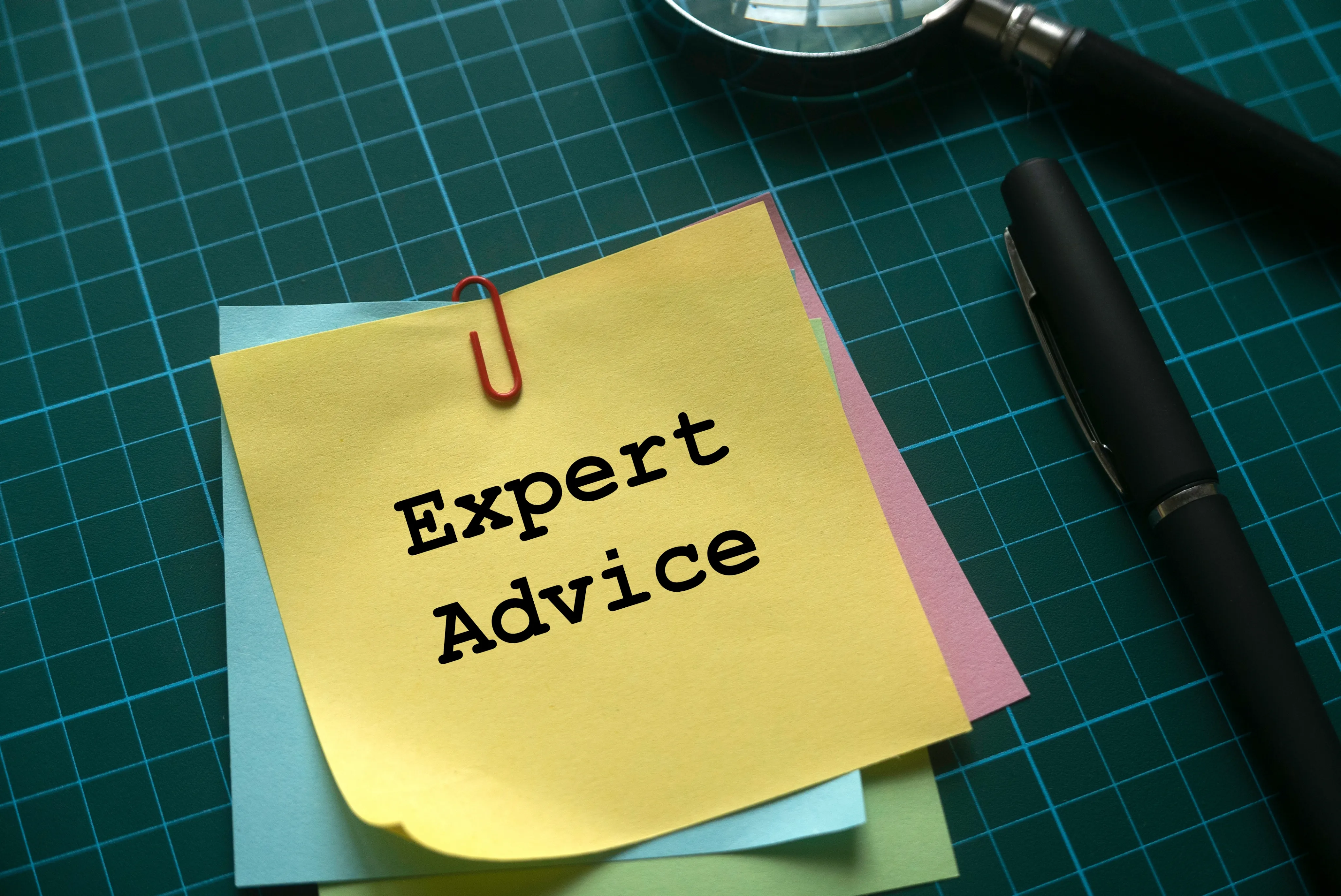 Expert Advice note